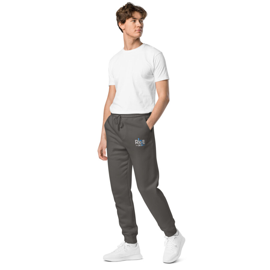 RISEIN25 Unisex pigment-dyed sweatpants - Image 6