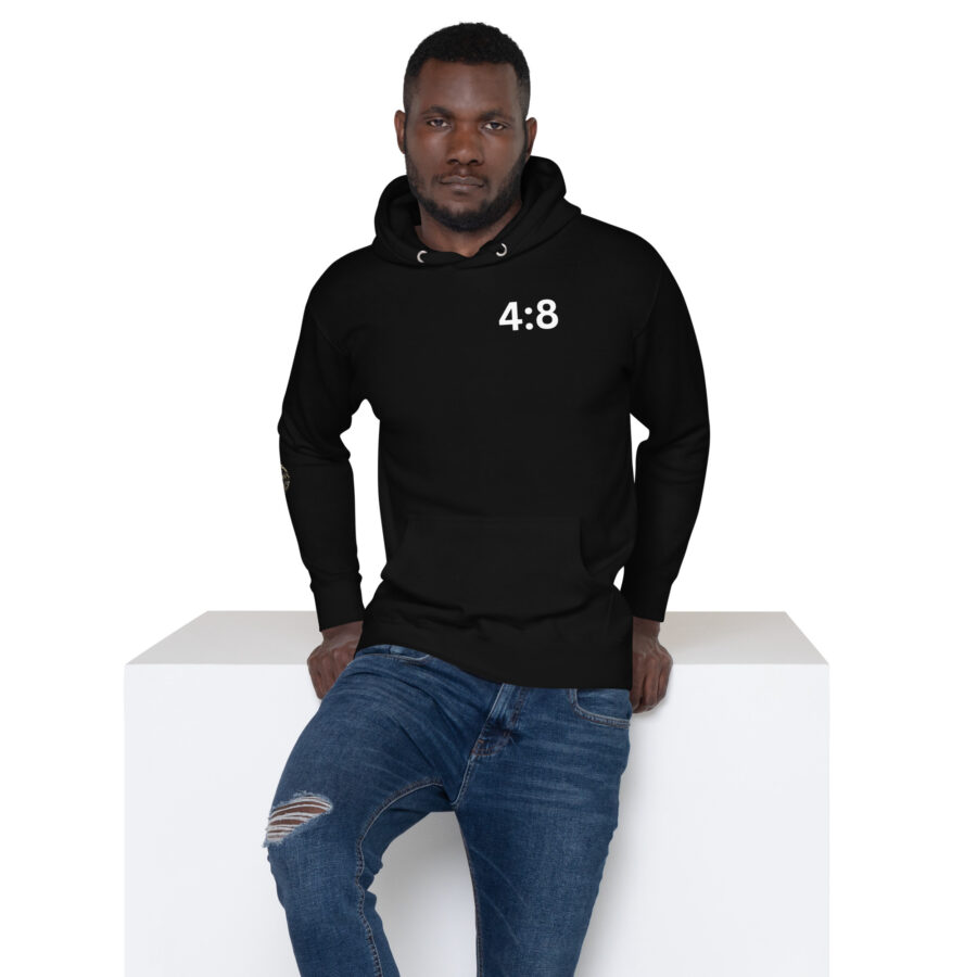 4:8 Unisex Hoodie - Image 2