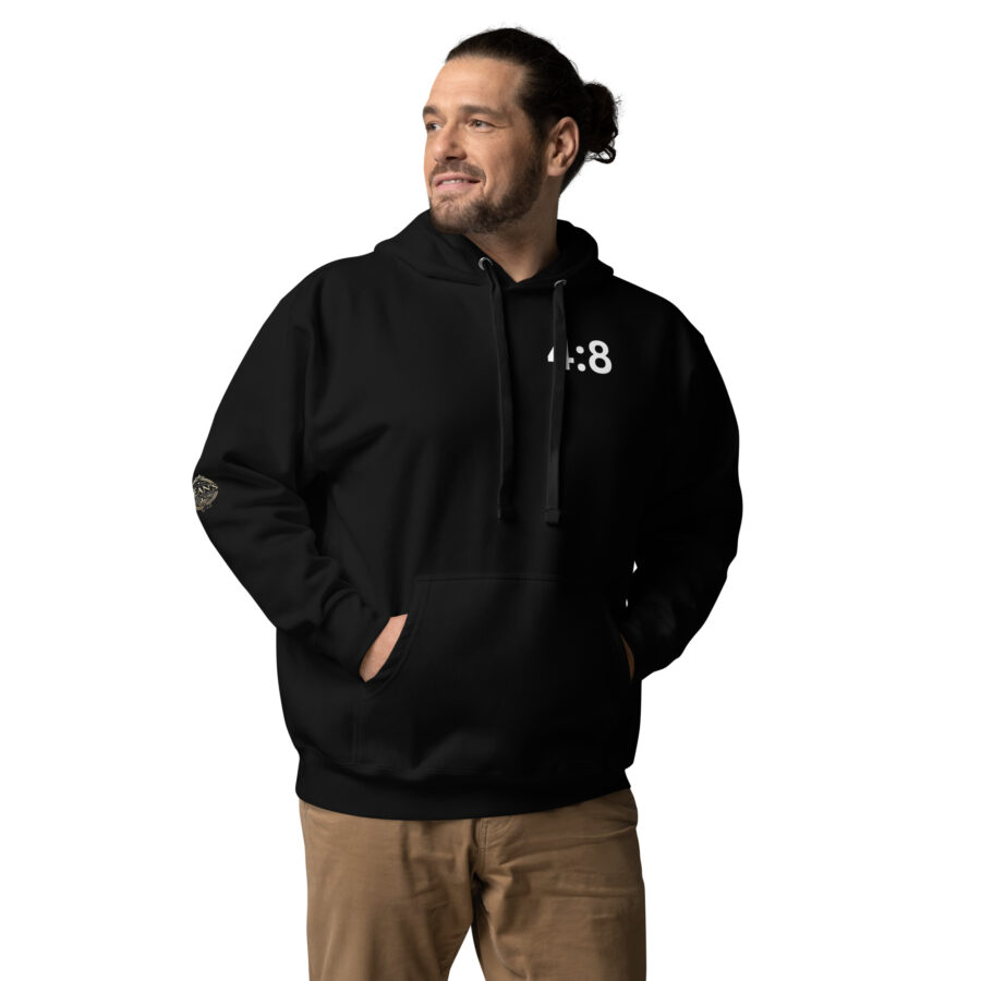 4:8 Unisex Hoodie - Image 3