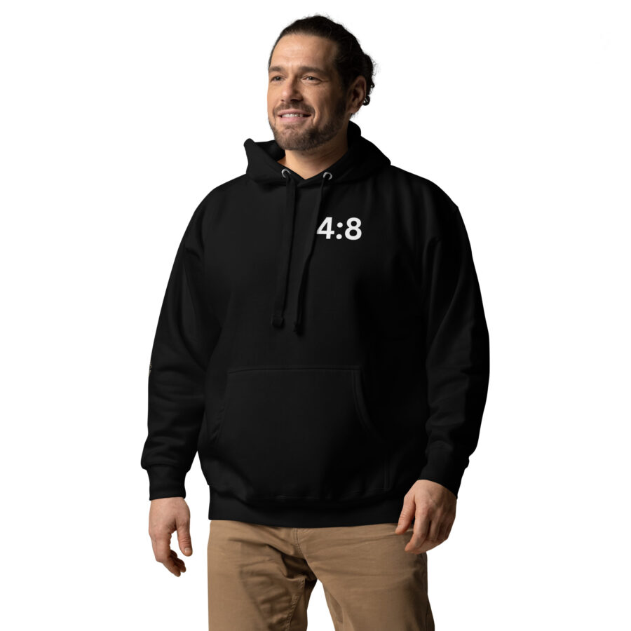 4:8 Unisex Hoodie - Image 4