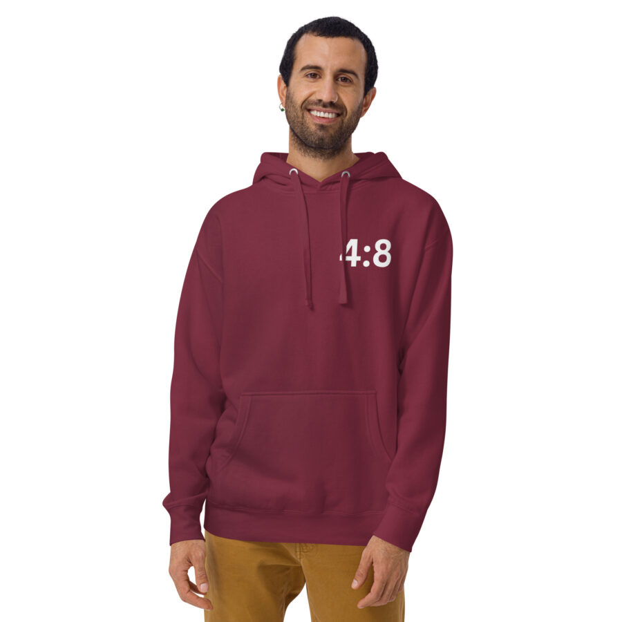 4:8 Unisex Hoodie - Image 3