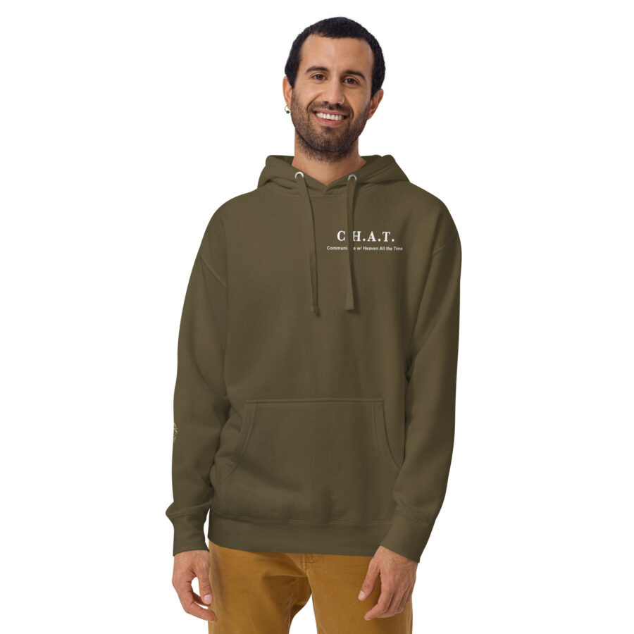 C.H.A.T Unisex Hoodie - Image 18