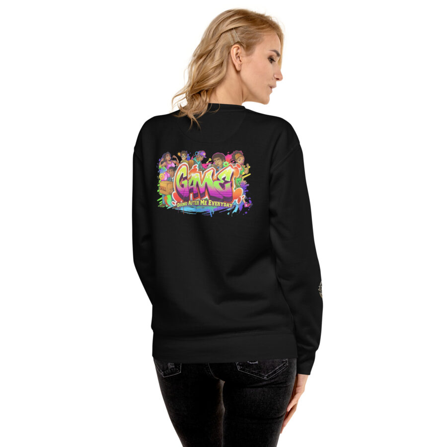 I'M G.A.M.E Unisex Premium Sweatshirt - Image 9