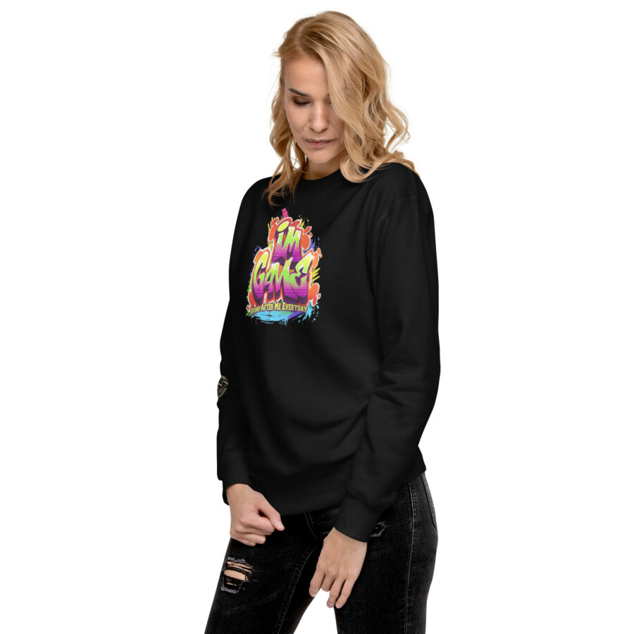 I'M G.A.M.E Unisex Premium Sweatshirt - Image 5