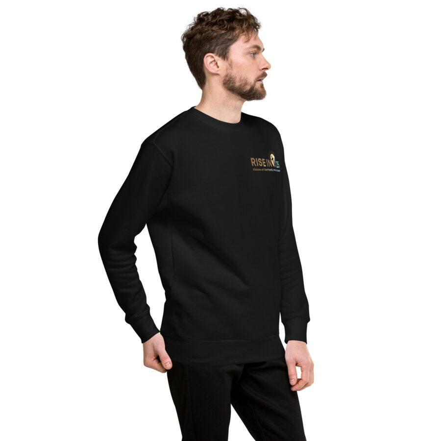 RISE IN '25 Unisex Premium Sweatshirt - Image 10