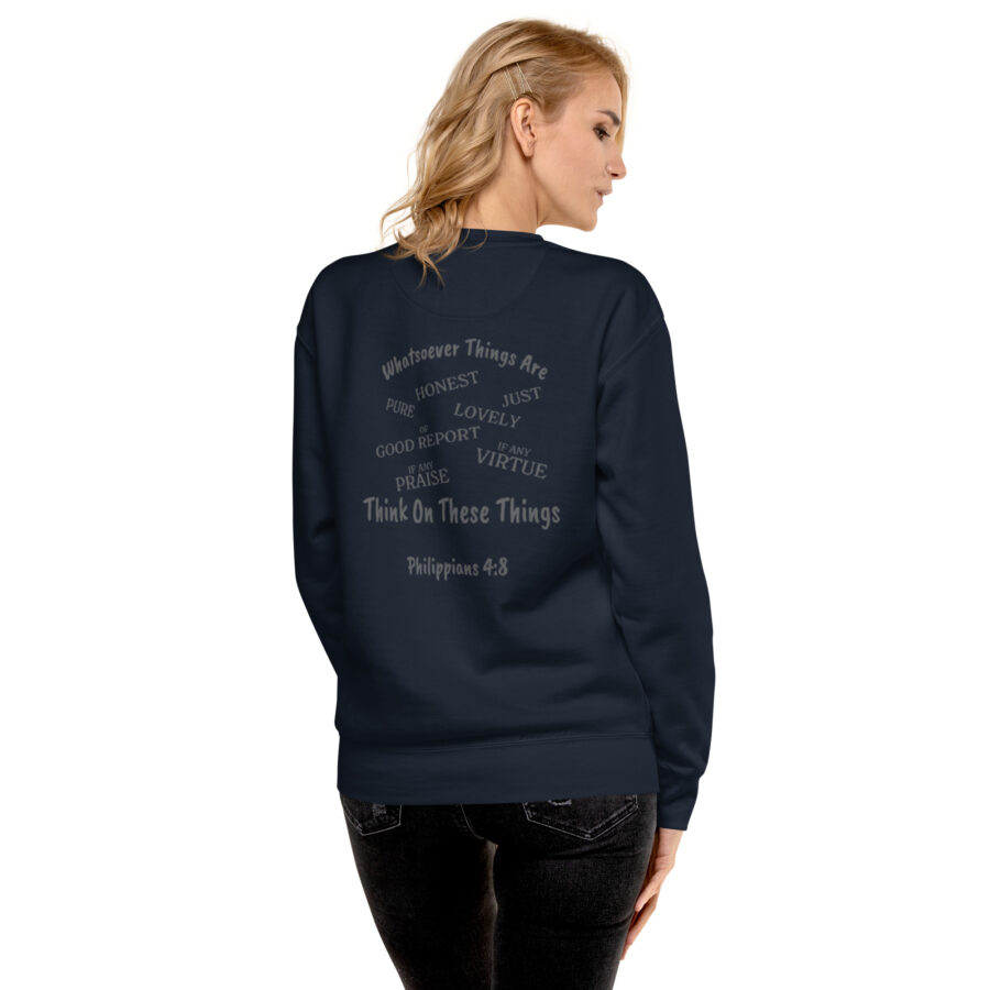 4:8 Unisex Premium Sweatshirt - Image 10