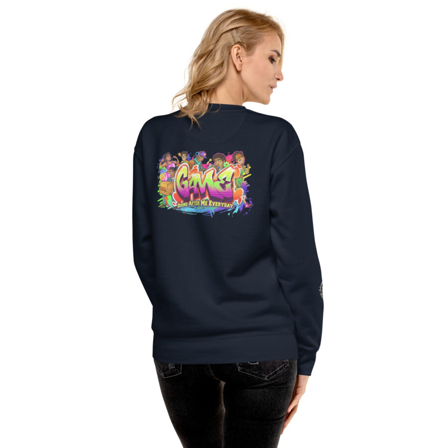 I'M G.A.M.E Unisex Premium Sweatshirt - Image 16