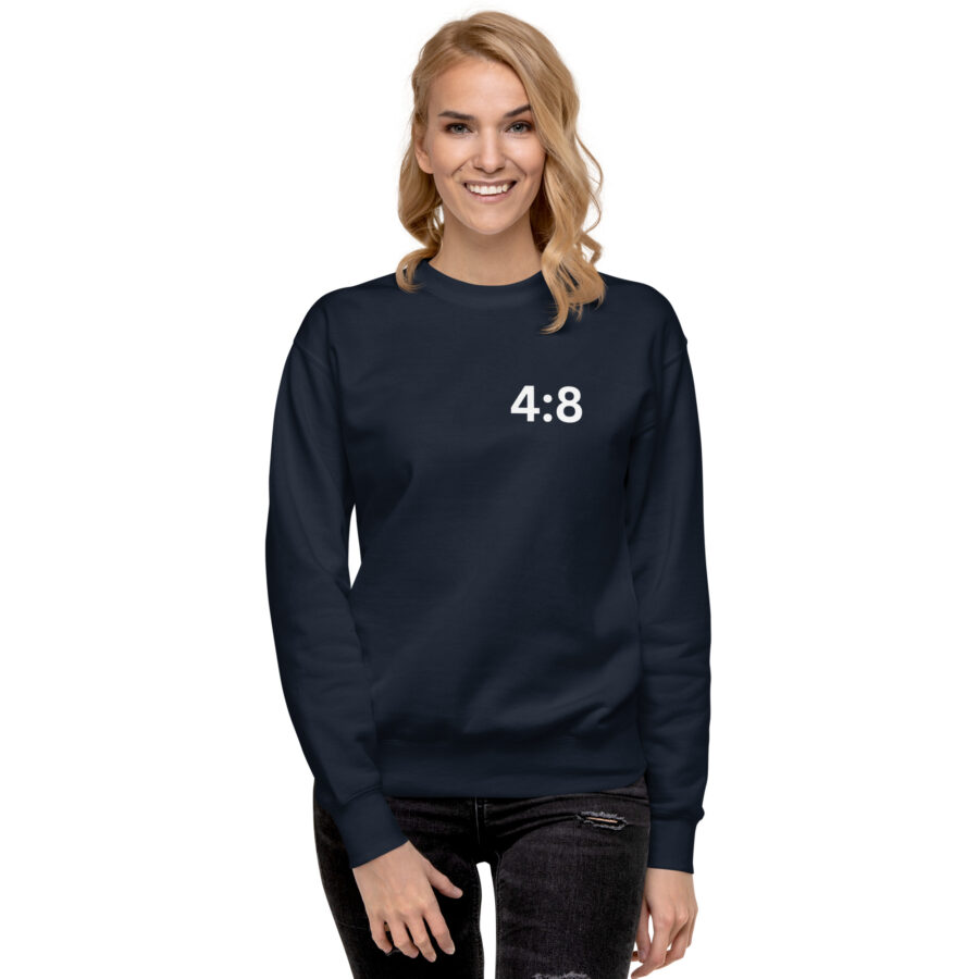 4:8 Unisex Premium Sweatshirt - Image 5