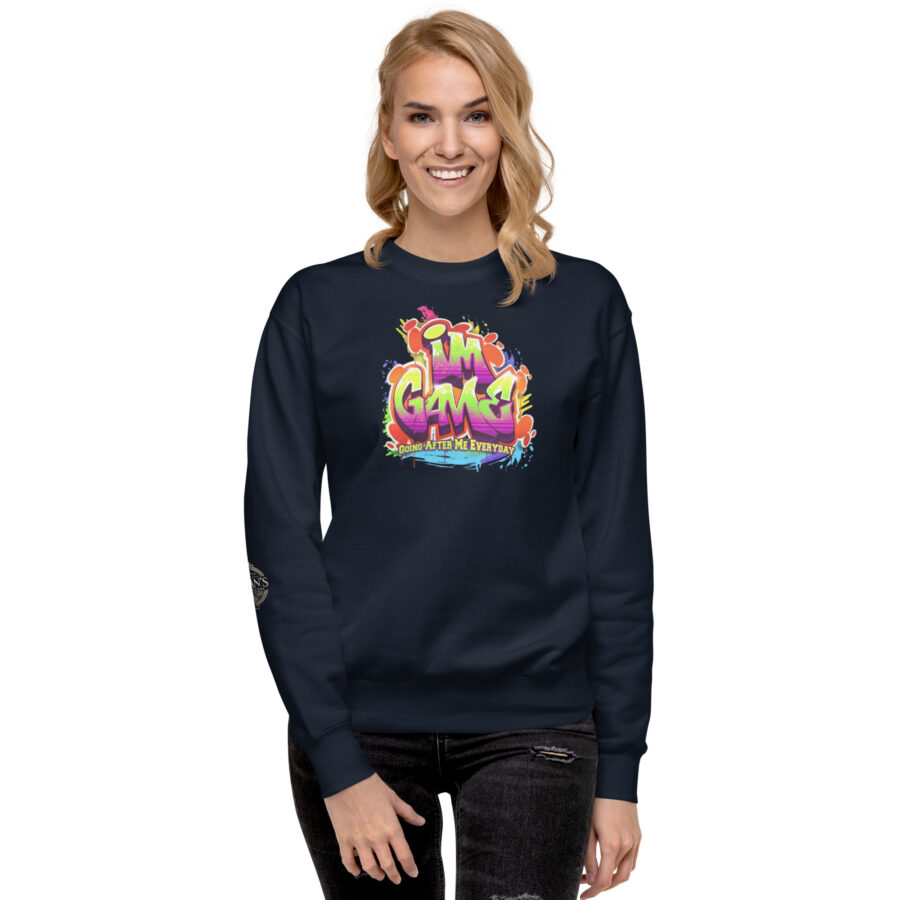 I'M G.A.M.E Unisex Premium Sweatshirt - Image 11