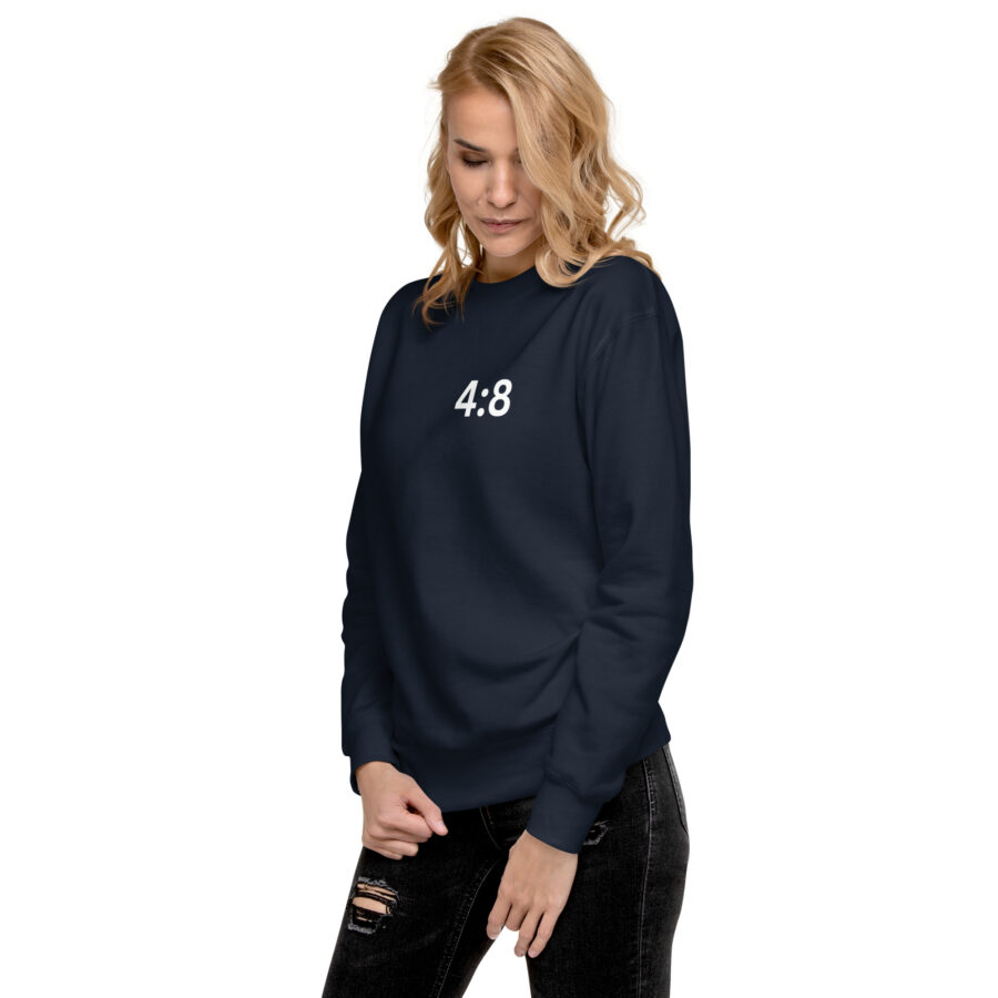 4:8 Unisex Premium Sweatshirt - Image 6