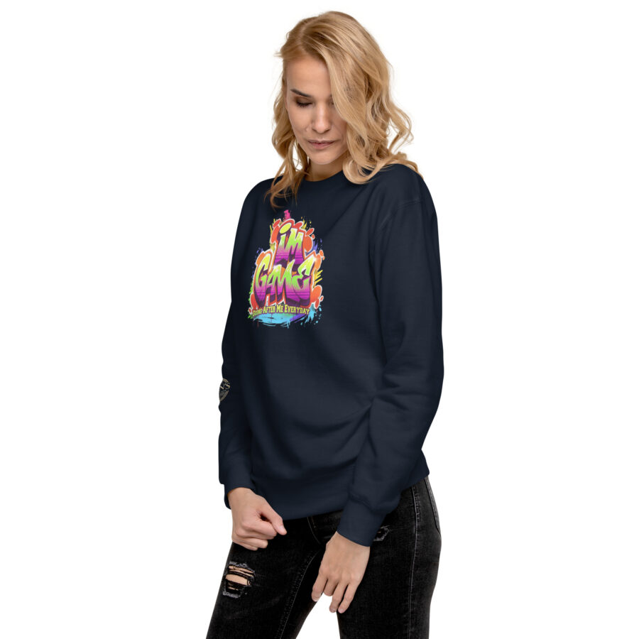 I'M G.A.M.E Unisex Premium Sweatshirt - Image 12