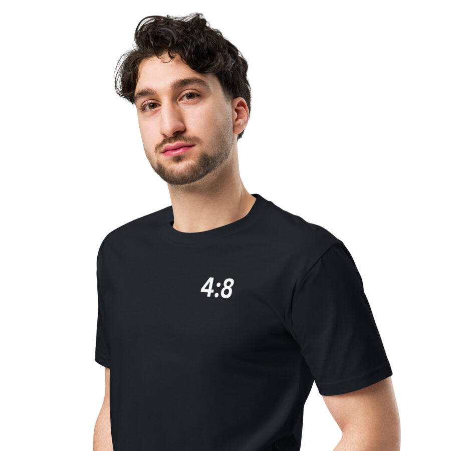 4:8 Unisex premium t-shirt - Image 2