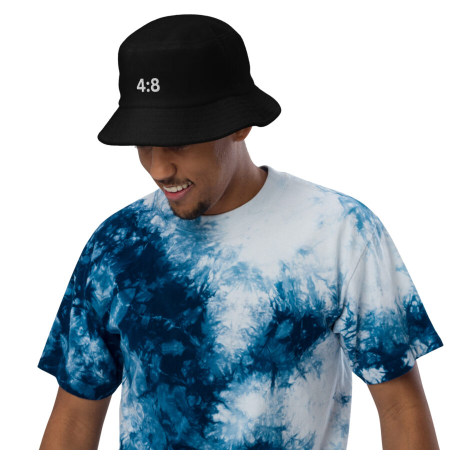 4:8 Unstructured terry cloth bucket hat - Image 2