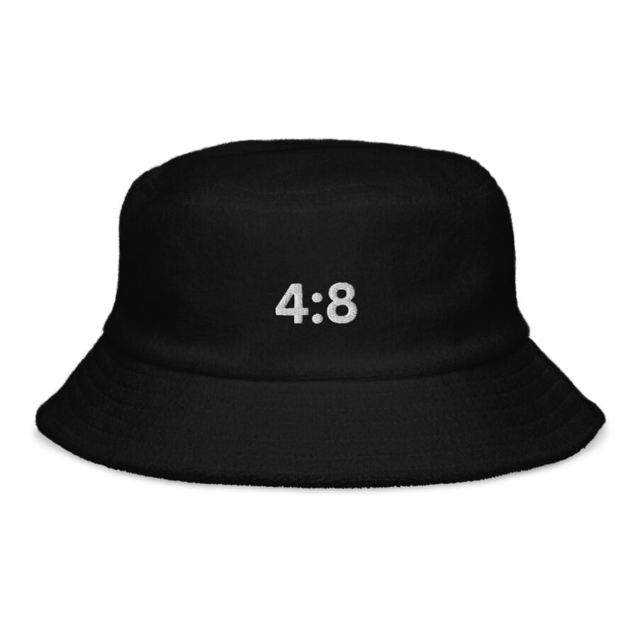 4:8 Unstructured terry cloth bucket hat - Image 3
