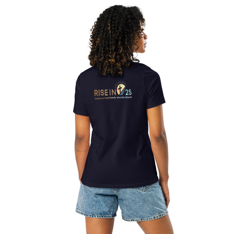 RISE IN '25 Women's Relaxed T-Shirt - Image 2