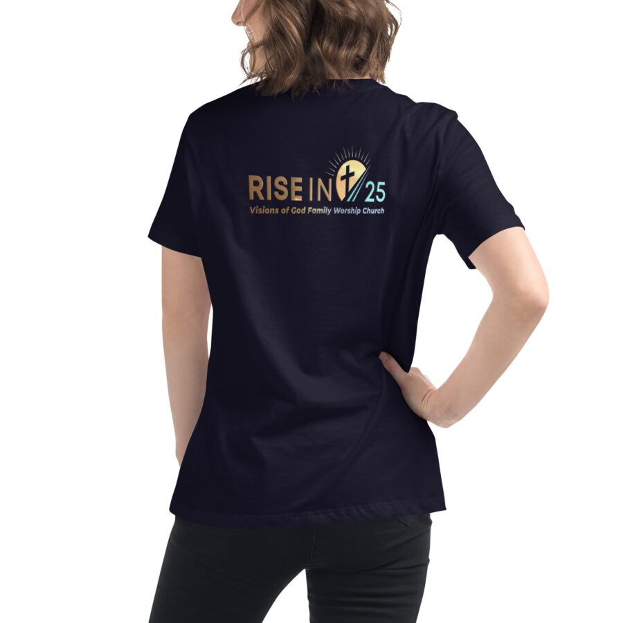 RISE IN '25 Women's Relaxed T-Shirt - Image 4