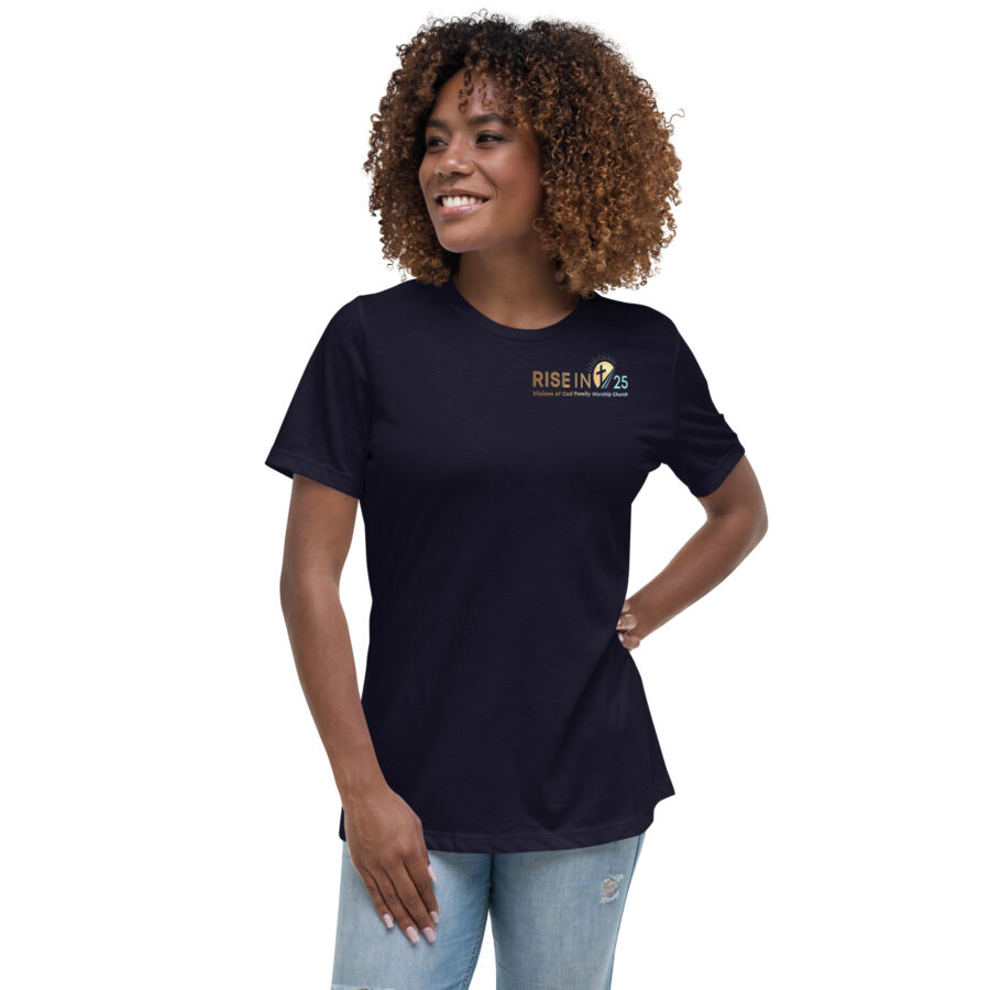 RISE IN '25 Women's Relaxed T-Shirt