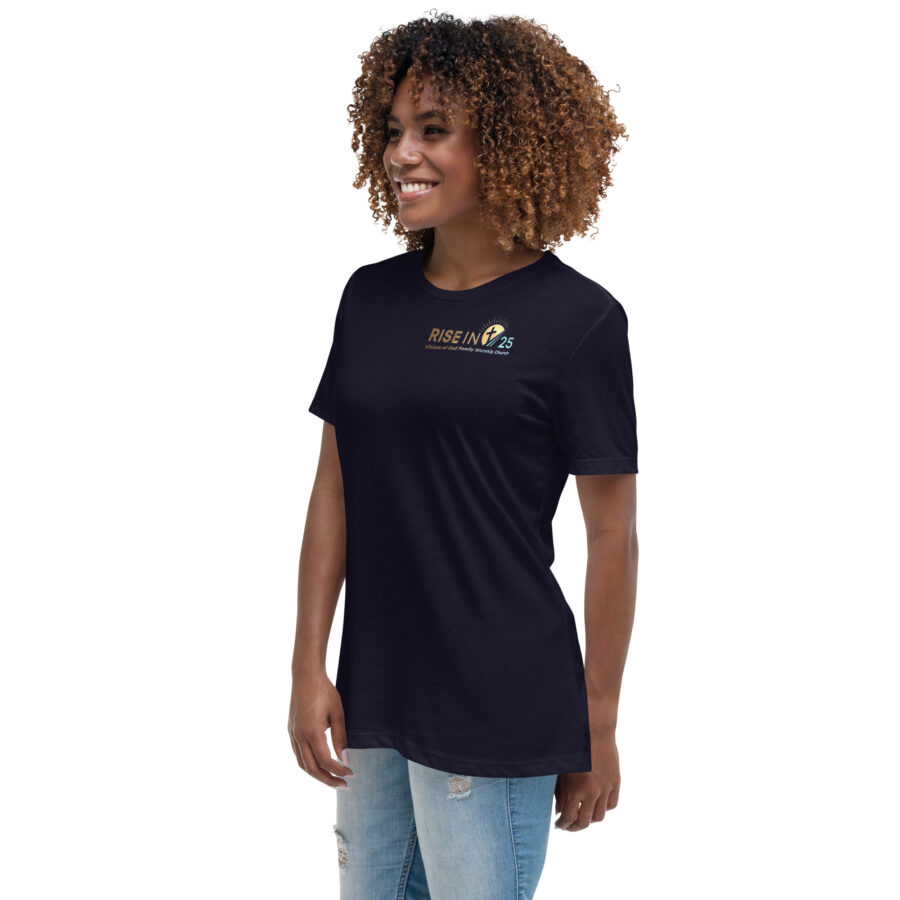 RISE IN '25 Women's Relaxed T-Shirt - Image 11