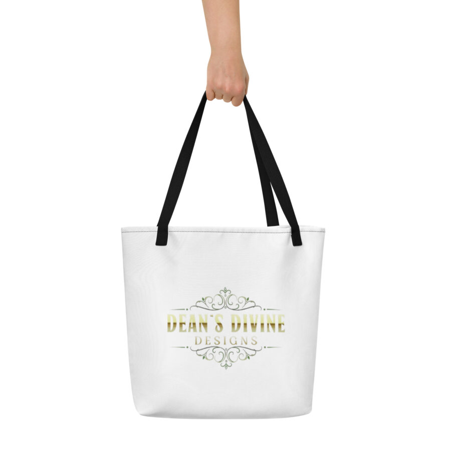 D.D.D All-Over Print Large Tote Bag