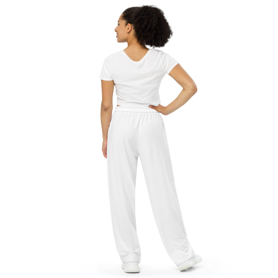 GOD'S LAW All-over print unisex wide-leg pants - Image 3