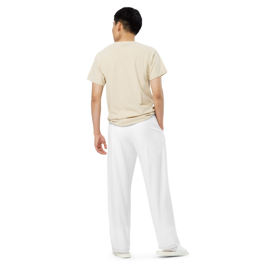 A.B.G All-over print unisex wide-leg pants - Image 3
