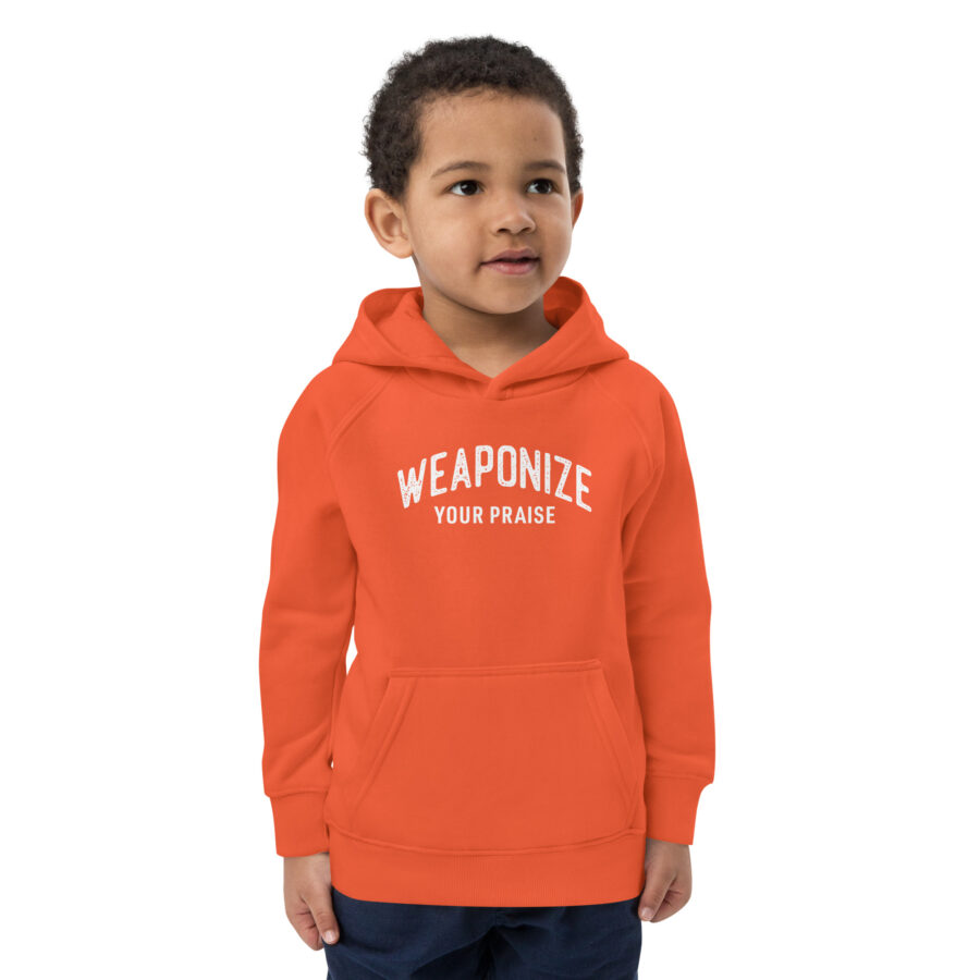 WEAPONIZE Kids eco hoodie