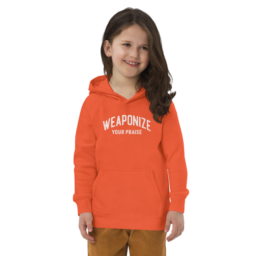 WEAPONIZE Kids eco hoodie - Image 2
