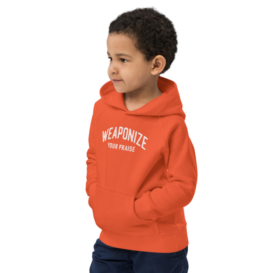 WEAPONIZE Kids eco hoodie - Image 5