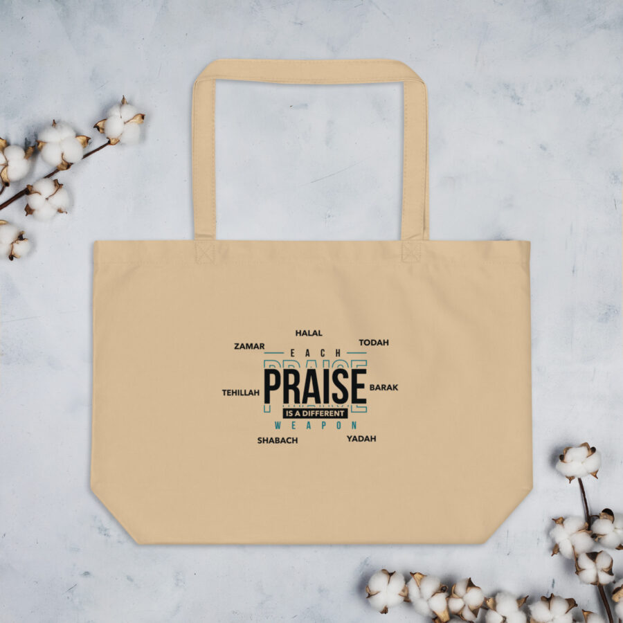 WEAPONIZE Large organic tote bag - Image 2