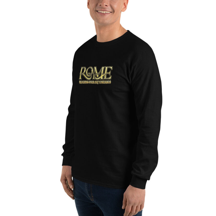R.O.M.E Men’s Long Sleeve Shirt - Image 8