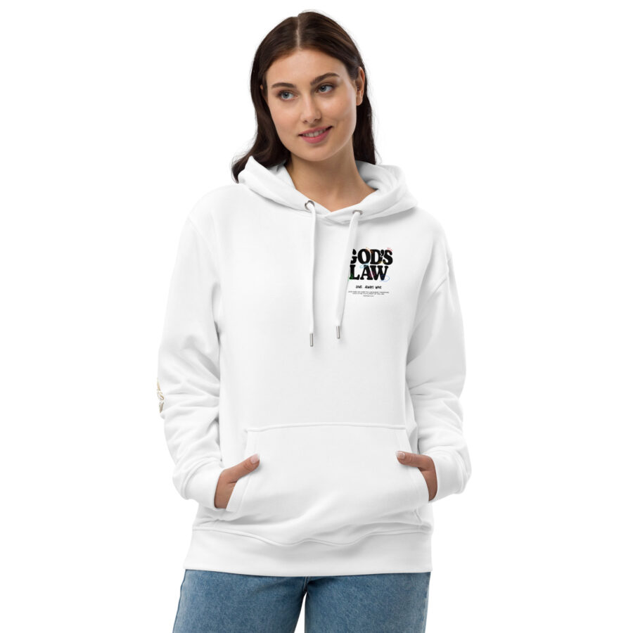 GOD'S LAW Premium eco hoodie
