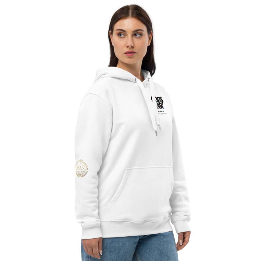 GOD'S LAW Premium eco hoodie - Image 7