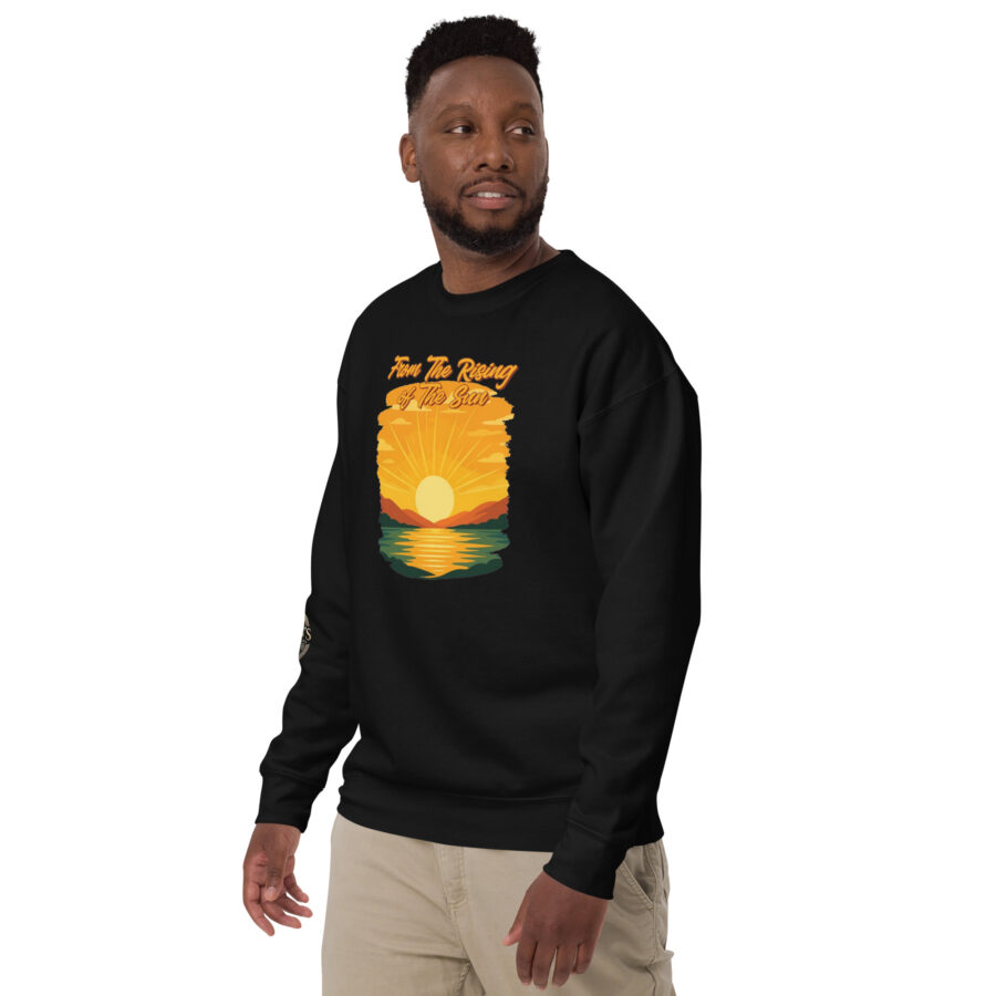 From The Rising Unisex Premium Sweatshirt - Image 2
