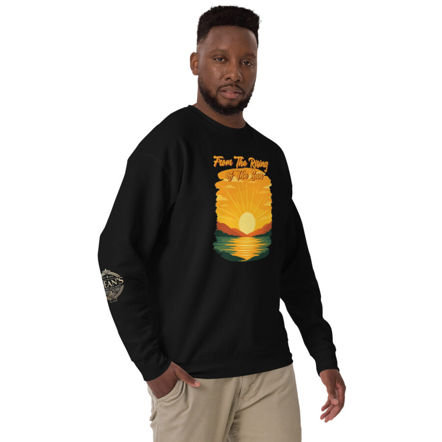 From The Rising Unisex Premium Sweatshirt - Image 3