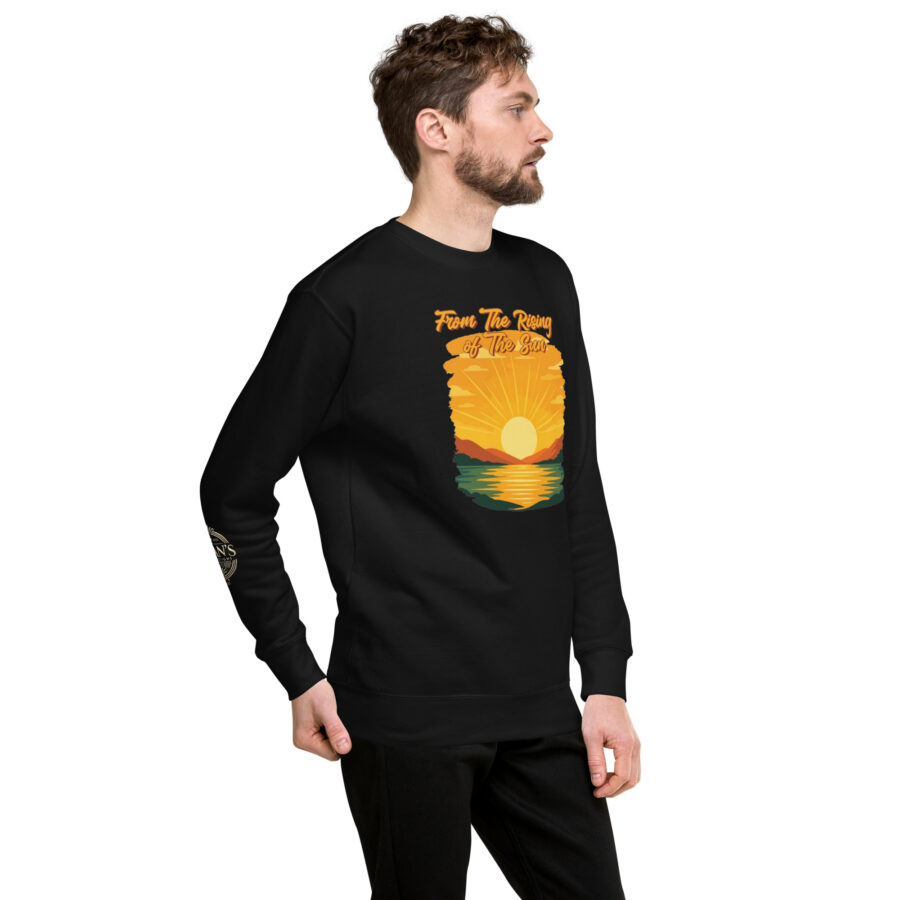 From The Rising Unisex Premium Sweatshirt - Image 9