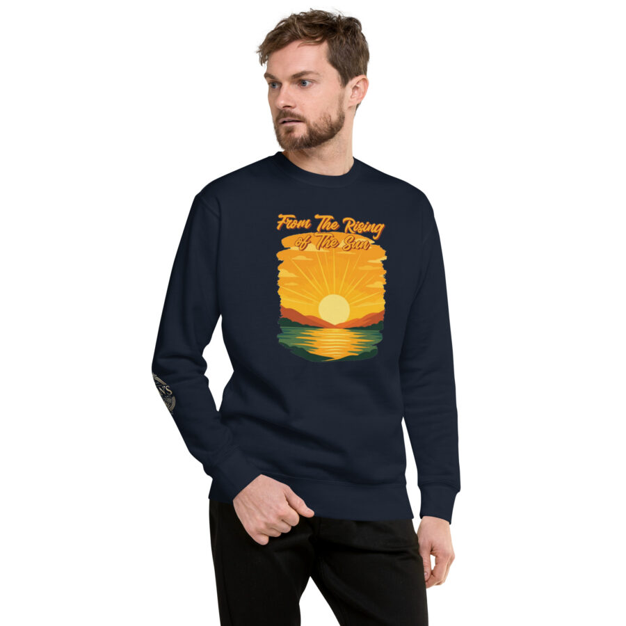From The Rising Unisex Premium Sweatshirt - Image 10