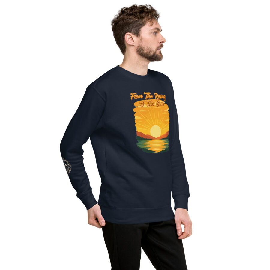 From The Rising Unisex Premium Sweatshirt - Image 15