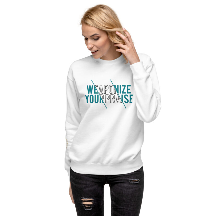 WEAPONIZE Unisex Premium Sweatshirt - Image 10