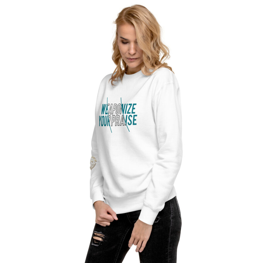 WEAPONIZE Unisex Premium Sweatshirt - Image 12