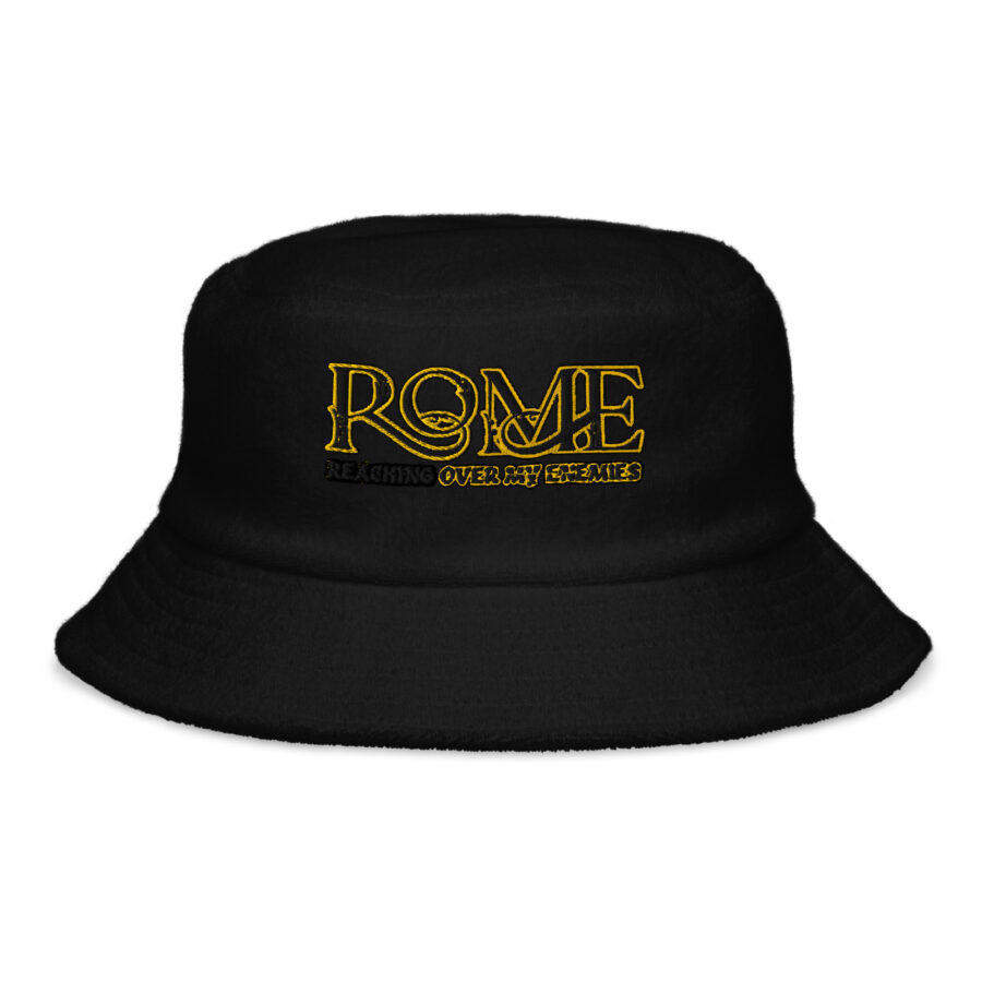 R.O.M.E Unstructured terry cloth bucket hat - Image 2