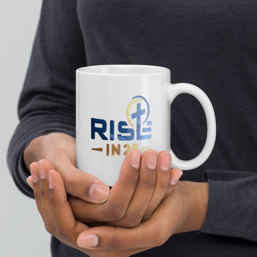 IN25 White glossy mug