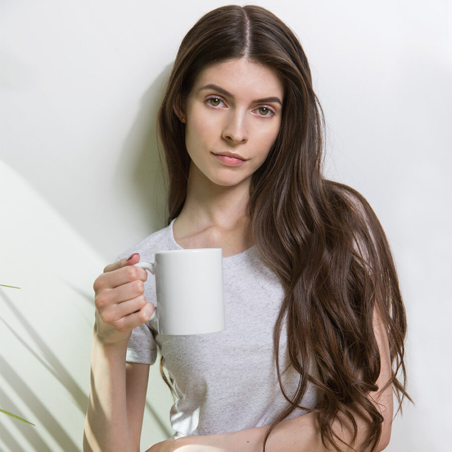 From The Rising White glossy mug