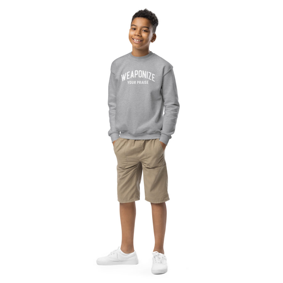 WEAPONIZE Youth crewneck sweatshirt