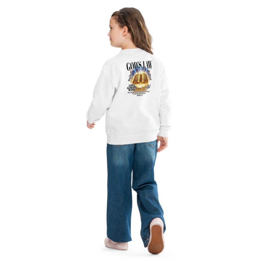 GOD'S LAW Youth crewneck sweatshirt - Image 5